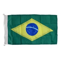 Bandeira do Brasil Dupla Face p/ Embarcações 40x25cm
