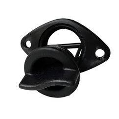 Bujão de Dreno / Bueira Plástica c/ Junta de Vedação - Tam: 25mm - Cor: Preto