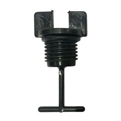 Bujão de Dreno JetSki Yamaha - Até 2010 - Cor: Preto