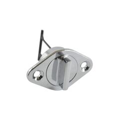 Bujão De Dreno Para Embarcação Em Latão Cromado 1" ou 25mm"