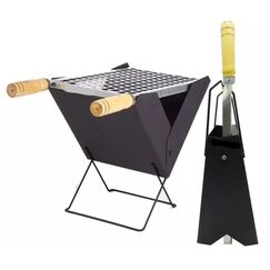 Churrasqueira a Carvão X-Prática Preta N02 - Tam: 40 x 25