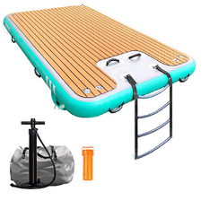 Deck Inflável 2,4x1,5 Metros C/ Kit Inflador E Mochila