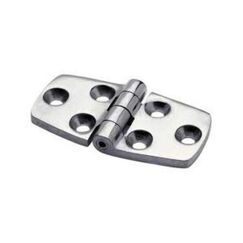 Dobradiça p/ Tampas e Portas em Latão Cromado tipo Zamak - 2-13/16 x 1-1/2 pol