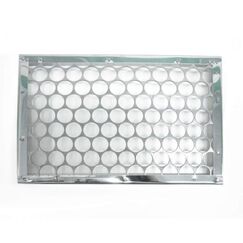 Grelha Em Aço Inox p/ Churrasqueira a Carvão Bafinho Mini - Tam: 30 x 20