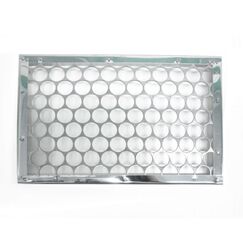 Grelha Em Aço Inox p/ Churrasqueira a Carvão Bafinho - Tam: 40 x 25