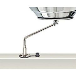 Haste Suporte Com Base Fixa Embutir p/ Churrasqueira de Embarcações - Magma