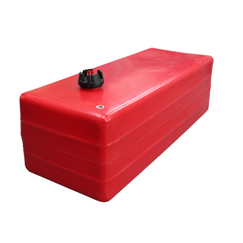 Tanque de Combustível p/ Embarcações s/ Pescador - VERMELHO - 60 litros