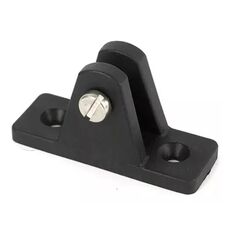 Base Para Capota Toldo Marítima 1 E 1-1/4 - Nylon Preta