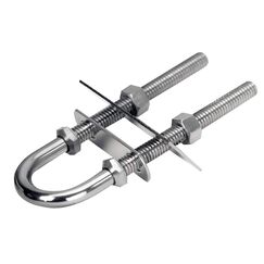 Ferragem de Proa / Popa U-Boat em Aço Inox 3/8 de polegada p/ Barcos