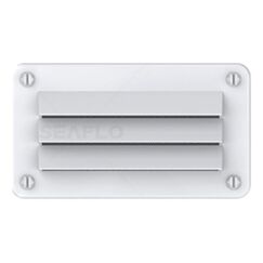 Grade de Ventilação Retangular em ABS - 142 x 80 mm