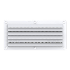 Grade de Ventilação Retangular em ABS - 264 x 127 mm