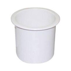Porta Copos p/ Embarcações de Embutir em PVC - Branco