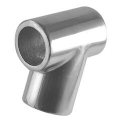 União T Fixação P/ Guarda Mancebo 7/8" Inclinada 45º Alumínio