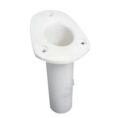 Porta Varas / Caniço p/ Embutir em Plástico - Branco