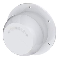 Respiro Externo p/ Exautor 4 Pol - Polipropileno - Branco