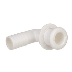 Saída de Costado / Saída D´Água Luxo - Plástica 90° - Tam: 1-1/8 pol. - Branca