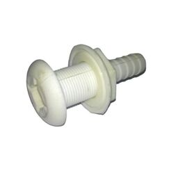 Saída de Costado / Saída D´Água - Plástica - Tam: 5/8 pol. - Cor: Branca