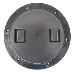 Tampa de Inspeção em PVC Texturizada - Furo 6,5 pol Cor: Preta