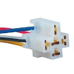 Tomada / Soquete Porta Relê Auxiliar 5 Conectores