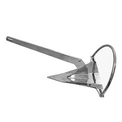 Âncora em INOX 316 C/ Solda - Modelo: Rocna - Tam: 17,0kg