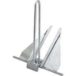 Âncora Galvanizada a Fogo Articulada - Modelo: Danforth 7E - Tam: 1,8kg