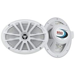Alto-Falante Marinizado Boss Marine High Quality 6x9 polegadas - Branco - MR695