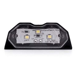 Luz de Placa p/ Carreta LED Cristal Submergível - 12V - Unidade - Outliers