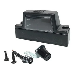 Luz de Placa p/ Carretinha s/ Lâmpada - 12V - Unidade - Mod: T4