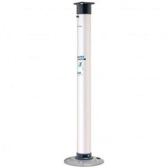 Pedestal Alumínio p/ Deck p/ Churrasqueira Quadrada / Mesa de Embarcações - Magma