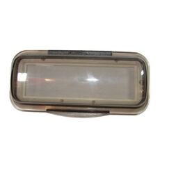 Protetor Frontal de CD Player Marine Star - Cor: Lente: Fumê, Base: Branca