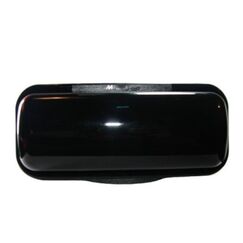 Protetor Frontal de CD Player Marine Star - Cor: Lente: Preta, Base: Branca