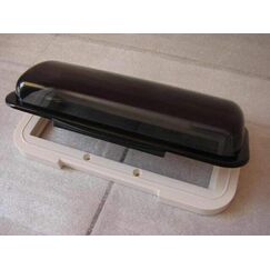 Protetor Frontal de CD Player Marine Star - Tradicional Cor: Lente: Fumê Azul, Base: Branca - 10 un.