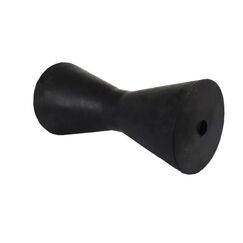 Rolete de Apoio P/ Carreta Náutica em Borracha - 80 x 190 mm