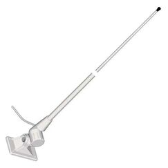 Antena VHF Marítima em Fibra Banten - 1,2 Metros - Ganho Real até 3 dB - Branca