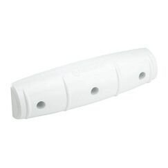 Defensa Horizontal p/ Doca, Trapiche - 45,7 x 11,4 cm - Branca - Rígida