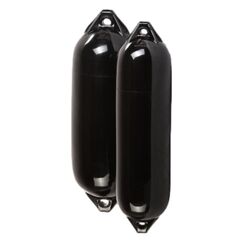 Defensa p/ Embarcações Linha F - F2 - 20,3 x 61,0 cm - PRETA - Marine