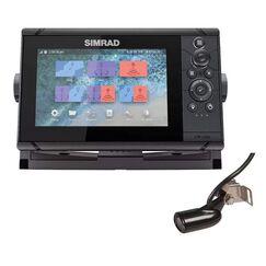 GPS e Sonar / Fishfinder SIMRAD CRUISE 7 s/ Carta Náutica (c/ Transducer)