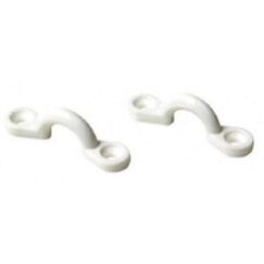 Suporte Plástico p/ Defensa Simples - SEACHOICE - Branco - 1 un.