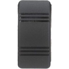 Botão de Painel Momentâneo-Off-Momentâneo, s/ LED - Preto - Seachoice