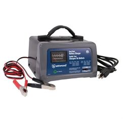 Carregador de Bateria Portátil 6-12V - Entrada 110V - Attwood