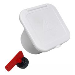 Chave de Bateria c/ Tampa Blindada p/ Embutir Seaflo 275A - 1 Bateria