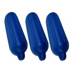 Defensa p/ Embarcações Linha G - G2 - 10,2 x 40,6 cm - Azul - Rígida - 3 un.