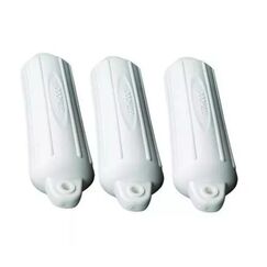 Defensa p/ Embarcações Linha G - G2 - 10,2 x 40,6 cm - Branca - Rígida - 3 un.