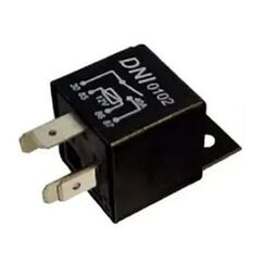 Relê Auxiliar Universal 4 Pinos Com Suporte 12v - 40A