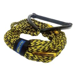 Cabo Para Esquiar Com Manete Emborrachado - 22 metros - Amarelo/Preto - NTK