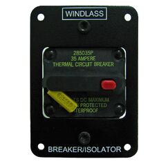 Disjuntor Térmico / Circuit Breaker Marinizado 35 Amperes - Lewmar