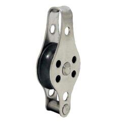 Moitao Náutico c/ Suporte em INOX c/ Roldana em Nylon - 6 mm