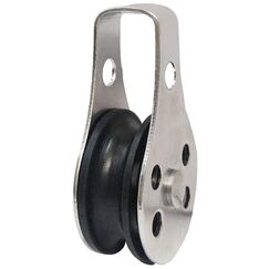 Moitao Náutico em INOX c/ Roldana em Nylon - 6 mm