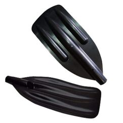 Pá de Remo p/ Caiaque em Polipropileno - Preta - 39 x 17 cm - Unidade