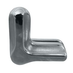 Fecho / Trava de Pressão L p/ Tampas e Portas de Ármário Em Inox